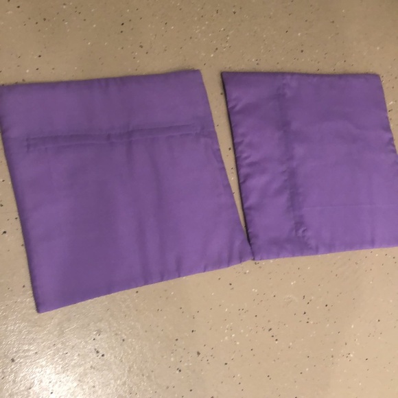 Lavender accent pillow covers - decorative - Picture 3 of 4